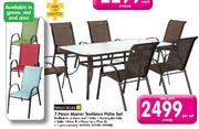 Terrace Leisure 7 Piece Manor Mix'n Match Texilene Patio Set-Per Set