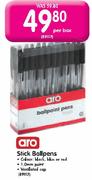 Aro Stick Ballpens-Per Box