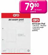 Aro A4 Exam Pad-Per 10 Pack