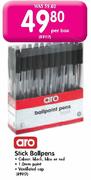 Aro Stick Ballpens-Per Box