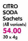 Citro Soda Sachets-30 x4g