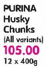 Purina Husky Chunks (All Variants)-12 X 400g