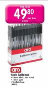 Aro Stick Ballpens-Per Box