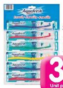 Aquafresh Toothbrush Family Carded-6's