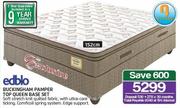 Edblo Buckingham Pamper Top 152cm Queen Base Set