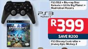 PS3 Disney Controller+ Disney Epic Mickey 2