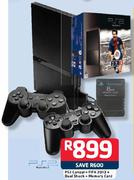 PS2 Consol+ Fifa 2013+ Dual Shock+ Memory Card