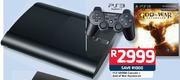 PS3 500GB Console+ God Of War Assension