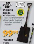 Lasher Digging Spade