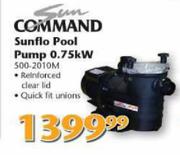 Sun Command Sunflo Pool Pump 0.75Kw
