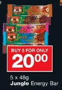 Jungle Energy Bar-5 x 48gm