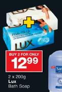 Lux Bath Soap-2 x 200gm