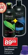 Tresemme Shampoo/Conditioner-2 x 750ml/900ml