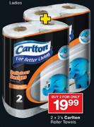 Carlton Roller Towels-2 x 2's