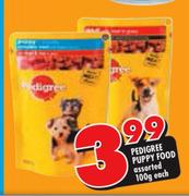 Pedigree Puppy Food Assorted-100g Each