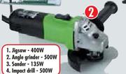 Schultz Power Tools Angle Grinder-500W