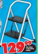 Pro Tools 2-Step Metal Ladder