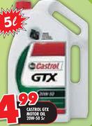 Castrol GTX Motor Oil 20W-50 5Ltr