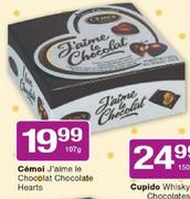 Cemoi J'aime Le Chocolat Chocolate Hearts-107g