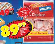 Farmer's Choice Frozen Mixed Chicken Portions-5kg