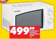 Essentials 17Ltr Manual Microwave Oven