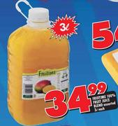 Fruitime 100% Fruit Juice Blend-3Ltr