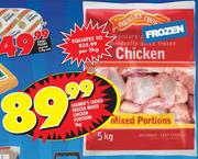 Farmer's Choice Frozen Mixed Chicken Portions-5kg