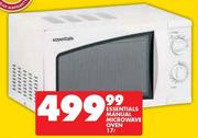 Essentials 17Ltr Manual Microwave Oven
