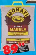Monati Super Mabela/Supertieng Meal-10kg
