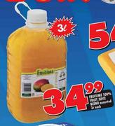 Fruitime 100% Fruit Juice Blend-3Ltr