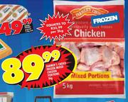Farmer's Choice Frozen Mixed Chicken Portions-5kg