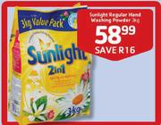 Sunlight Regular Hand Washing Powder-3kg