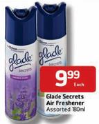 Glade Secters Air Freshener-180ml Each