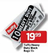 Tuffy Heavy Duty Black Bags-10's
