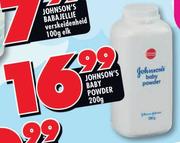 Johnson's Baby Powder-200gm