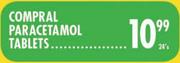 Compral Paracetamol Tablets-24's