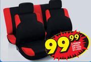 Q Premium Santiago Seat Cover Set-6 Piece
