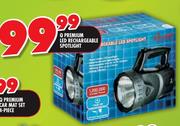 Q Premium LED Rechargeable Spotlight