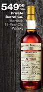 Private Barrel Co.Mortlach 14-Year-Old Whisky-750ml