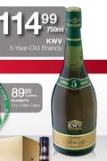 KWV 5-Year-Old Brandy-750ml