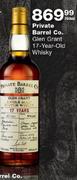 Private Barrel Co.Glen Grant 17-Year-Old Whisky-750ml
