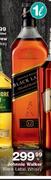 Johnnie Walker Black Label Whisky-1ltr
