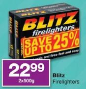 Blitz Firelighters-2x500g