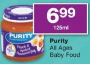 Purity All Ages Baby Food-125ml