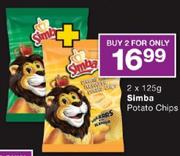 Simba Potato Chips-2x125g