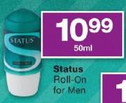 Status Roll-On For Men-50ml