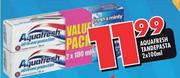Aquafresh Tandepasta-2x100ml