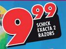 Schick Exacta 2 Razors
