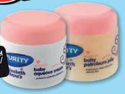 Purity & Elizabeth Anne's Baby Jelly/Aqueous Cream-350ml Each