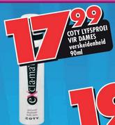 Coty Lyfsproei Vir Dames Verskeidenheid-90ml